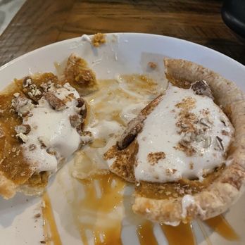 Hometown Roots - Praline pumpkin pie. - Southern Near Me - Henderson, Kentucky
