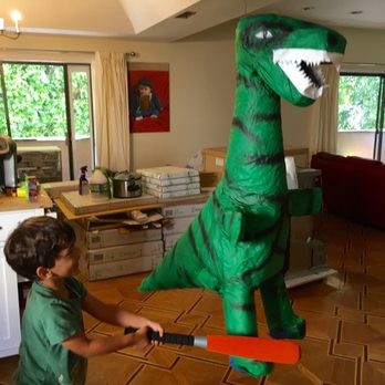 Party Supply - Our enormous, amazing T-Rex piñata strung up in our kitchen (perks of being mid-remodel.) And only $15.99! - Party Supplies Near Me - North Hollywood, California Party Supply - Our enormous, amazing T-Rex piñata strung up in our kitchen (perks of being mid-remodel.) And only $15.99! - Party Supplies Near Me - North Hollywood, California