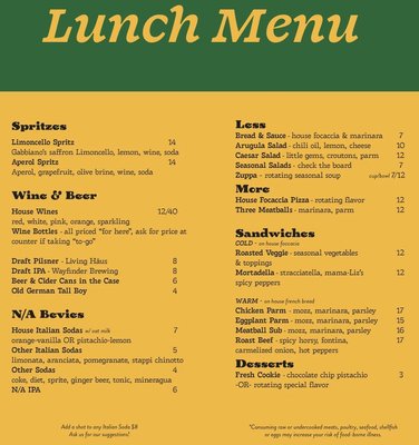 Menu photo 3 Gabbiano's Portland, OR Menu photo 3 Gabbiano's Portland, OR
