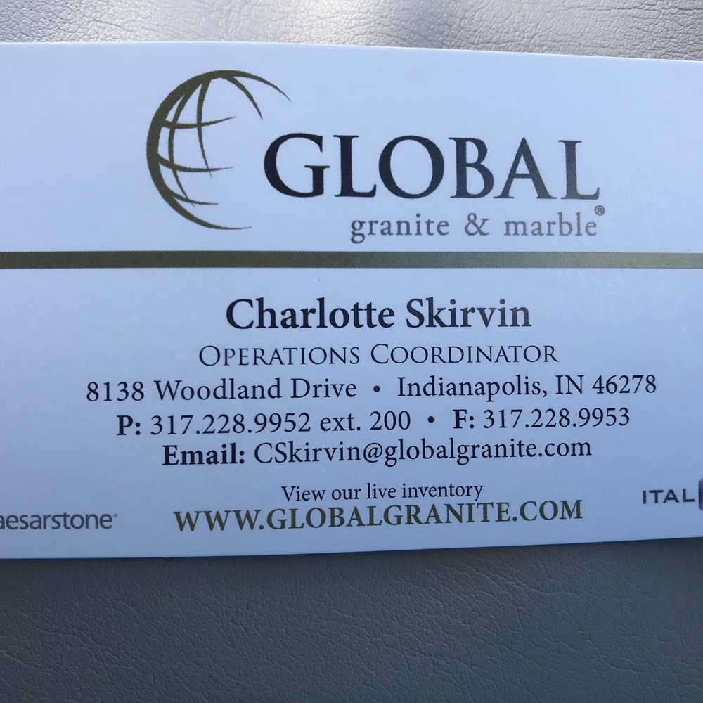 Global Granite & Marble - Ask for Charlotte. Best customer service ever! - Building Supplies Near Me - Indianapolis, Indiana Global Granite & Marble - Ask for Charlotte. Best customer service ever! - Building Supplies Near Me - Indianapolis, Indiana