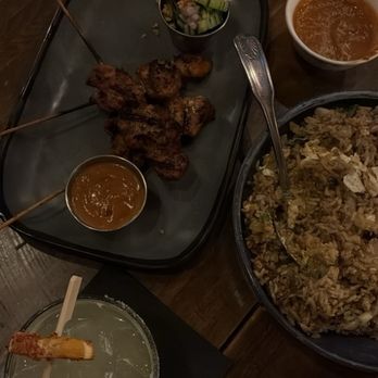 Le Thai - Chicken Satay (4), Short Rib Fried Rice - Thai Near Me - Las Vegas, Nevada Le Thai - Chicken Satay (4), Short Rib Fried Rice - Thai Near Me - Las Vegas, Nevada