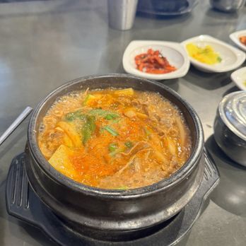 Sool Korean Kitchen - Chadol Doenjang Jjigae / 차돌 된장찌개 (Soybean paste stew with beef brisket) - Korean Near Me - Vancouver, Washington Sool Korean Kitchen - Chadol Doenjang Jjigae / 차돌 된장찌개 (Soybean paste stew with beef brisket) - Korean Near Me - Vancouver, Washington