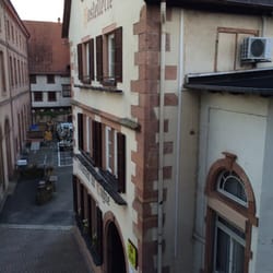 Blick aus Z23 zum Hauptgebäude