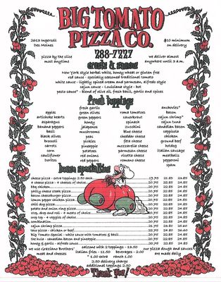 Big Tomato Pizza by null