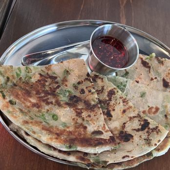 Pigeonhole - Scallion Pancake with addicting sauce - Cocktail Bars Near Me - Honolulu, Hawaii Pigeonhole - Scallion Pancake with addicting sauce - Cocktail Bars Near Me - Honolulu, Hawaii