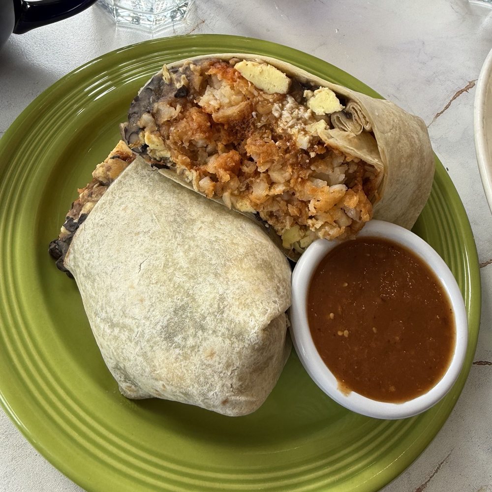 Crema - Huevos Rancheros Burrito - Breakfast & Brunch Near Me - Pacific Grove, California