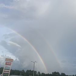 China House - Double rainbow over China House! Clearly a sign, other than the actual sign.