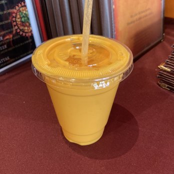 Curry & Spice Bar - Mango drink. So fresh so delicious - Indian Near Me - Owings Mills, Maryland