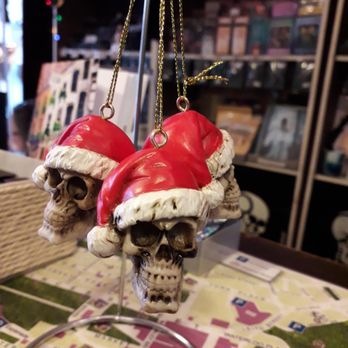 The Cadies & Witchery Tours - It goes without saying, a Christmas tree is not complete without a Santa skull bauble. Available from our wee shop at 84 West Bow. - Tours Near Me - Edinburgh, EDH