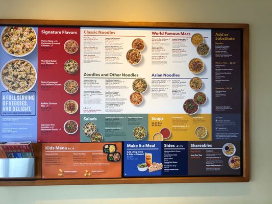 Menu photo 1 Noodles and Company Orem, UT