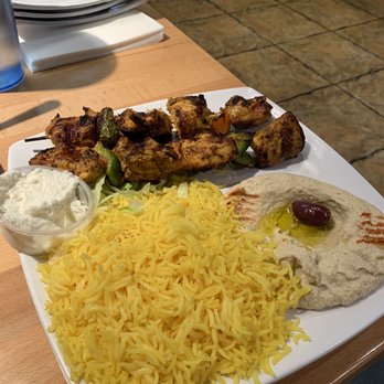 Phoenicia Pita Kitchen - Chicken Kabob Plate - Greek Near Me - Gilbert, Arizona