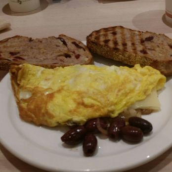 Bountiful Bread - Breakfast omelette with cranberry walnut bread - Bakeries Near Me - Albany, New York