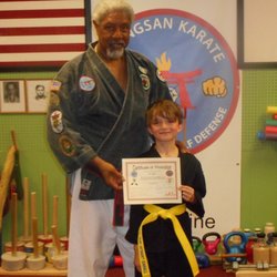 Youngsan Karate - Promotion Certificate-Zac Attack