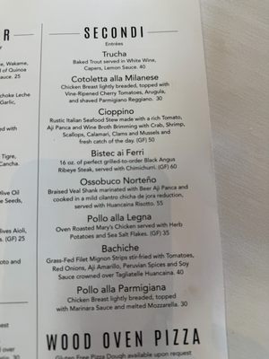Menu photo 2 Nicola Restaurant San Luis, CA Menu photo 2 Nicola Restaurant San Luis, CA