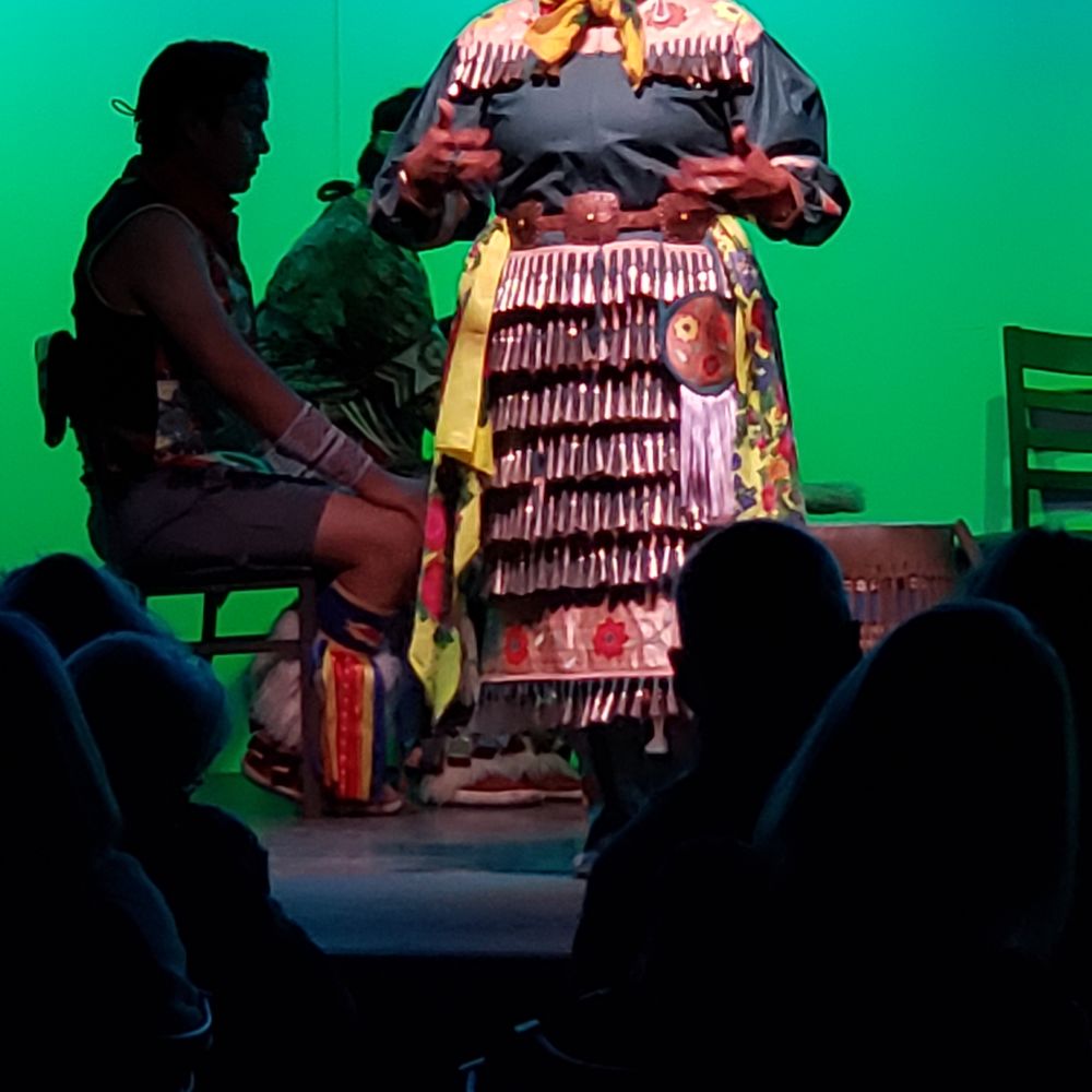 Red Heritage - This woman was the host and told the stories. She was amazing and shared her family with us. - Performing Arts Near Me - Page, Arizona Red Heritage - This woman was the host and told the stories. She was amazing and shared her family with us. - Performing Arts Near Me - Page, Arizona