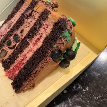 Sweet Lady Jane  - Chocolate Triple Berry Cake Slice - Desserts Near Me - Los Angeles, California