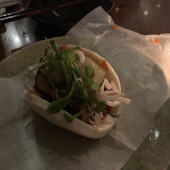 UNI - Pork belly bun - Sushi Bars Near Me - Boston, Massachusetts
