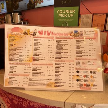 ViVi Bubble Tea - Menu - Bubble Tea Near Me - Brooklyn, New York