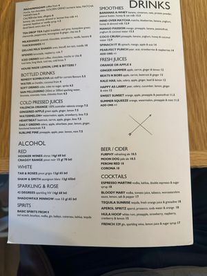 Menu photo 2 Hurricane Handsome Port Melbourne, VIC