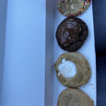 Crumbl - Covington - Hanzelnut churro, s'mores, brownie peanut butter, and blonde sprinkles - Bakeries Near Me - Covington, Washington