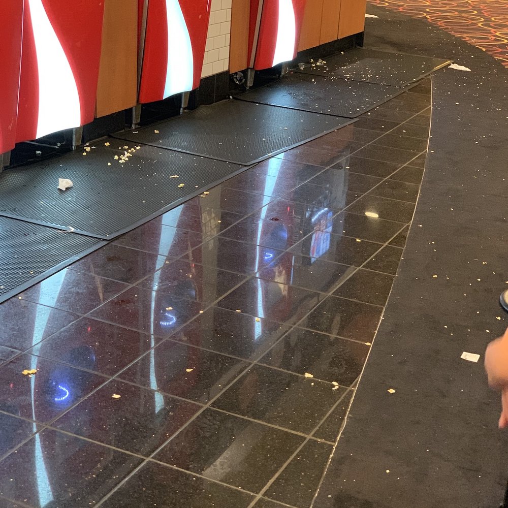 AMC Tysons Corner 16 - Dirty floors - Cinema Near Me - Mclean, Virginia
