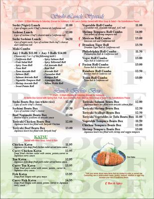 Menu photo 5 Aki Sushi & Thai Canton, MI