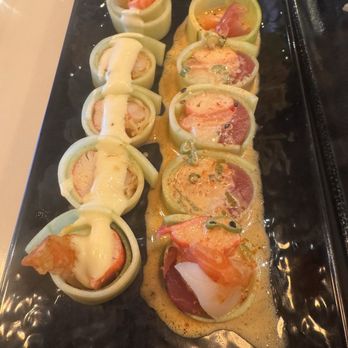 Umami - Protein roll, cucumber and different types of sushi such as tuna, albacore and salmon - Japanese Near Me - Las Vegas, Nevada Umami - Protein roll, cucumber and different types of sushi such as tuna, albacore and salmon - Japanese Near Me - Las Vegas, Nevada