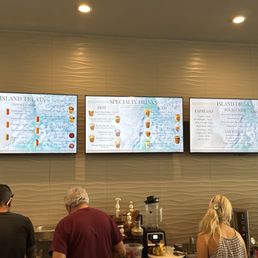 In-Store menu