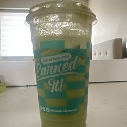 Got a matcha with lucky charms cold foam