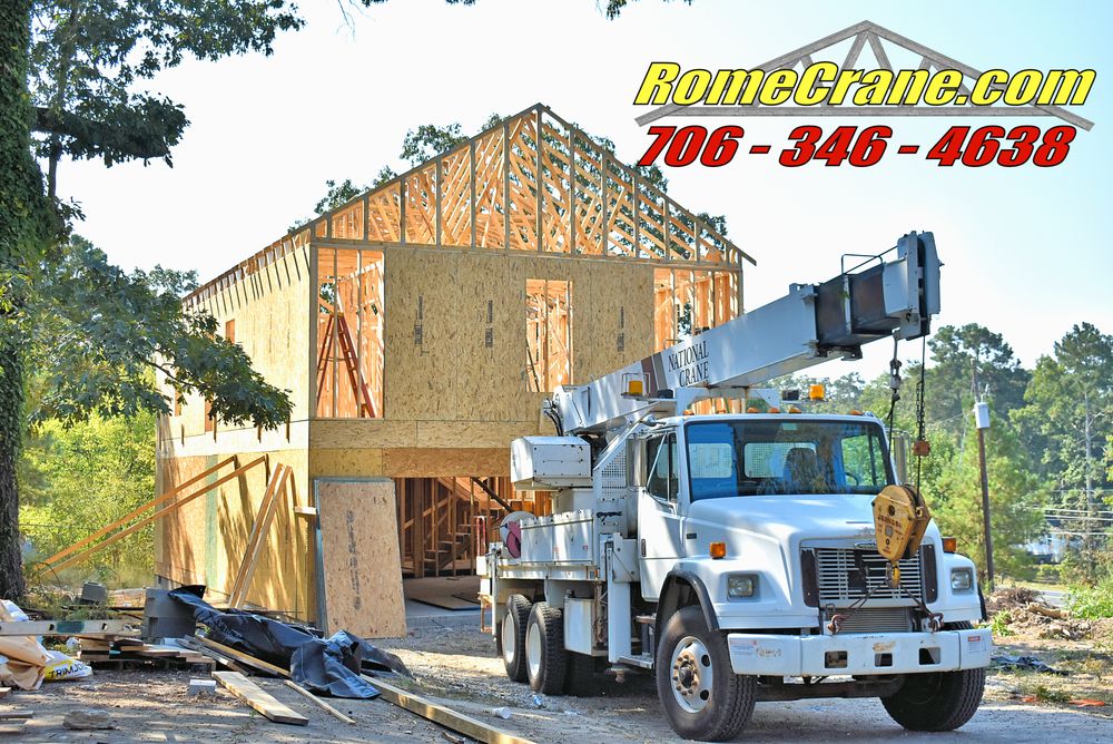 Slide of Boom Truck Rental