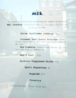 Menu photo 4 Mel Hudson, NY Menu photo 4 Mel Hudson, NY