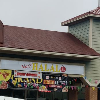 Naz's Halal - the front of the restaurant - Halal Near Me - Potomac Falls, Virginia