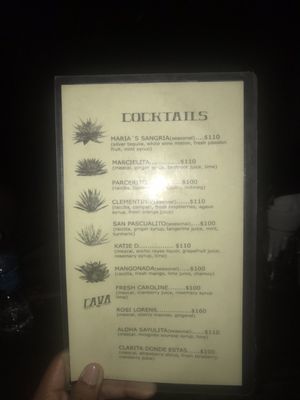 Menu photo 6 Cava Sayulita, NAY