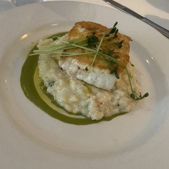 Alchemy Bistro & Bar - Halibut - New American Near Me - Edgartown, Massachusetts