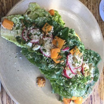 Honu Oceanside - Green Caesar with Roasted Butternut Squash & Pepitas $15 - Seafood Near Me - Lahaina, Hawaii