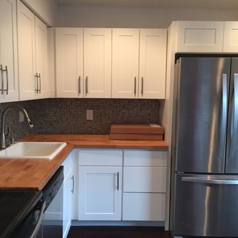 Bathkrafters - Kitchen with butcher block counter top - General Contractors Near Me - Pikesville, Maryland Bathkrafters - Kitchen with butcher block counter top - General Contractors Near Me - Pikesville, Maryland