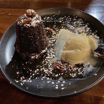 Wild Fish - Toffee Pudding with homemade ice cream. ORDER IT! - Seafood Near Me - Pacific Grove, California Wild Fish - Toffee Pudding with homemade ice cream. ORDER IT! - Seafood Near Me - Pacific Grove, California