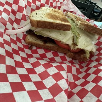 Sunset Cafe & Beach Bar - BLT with onion added - Bars Near Me - Treasure Island, Florida