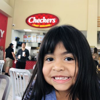 Checkers - Happy as a steamed clam. - Burgers Near Me - Fairfield, Texas