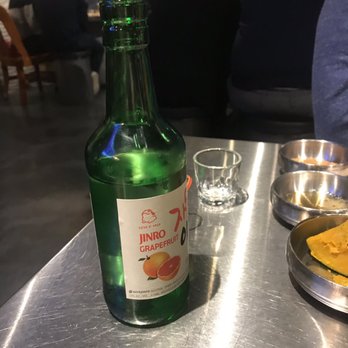 Daebak Korean BBQ - Grapefruit soju - Korean Near Me - Chicago, Illinois Daebak Korean BBQ - Grapefruit soju - Korean Near Me - Chicago, Illinois