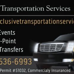 Exclusive Transportation Services - Business card