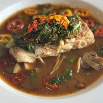 The Grill at River Forest - Black cod in miso broth - American Near Me - Freeport, Pennsylvania The Grill at River Forest - Black cod in miso broth - American Near Me - Freeport, Pennsylvania
