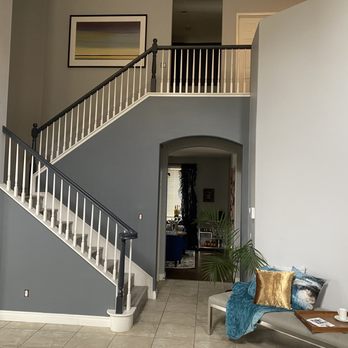 Leon Painting - Staircase after - Painters Near Me