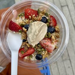 For Five Coffee Roasters - Their gluten-Free 24-Hour Oatmeal is very good!