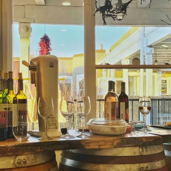Sheehan Winery Old Town Tasting Room - The bar at the VIP member tasting room upstairs - Wine Tasting Room Near Me - Albuquerque, New Mexico