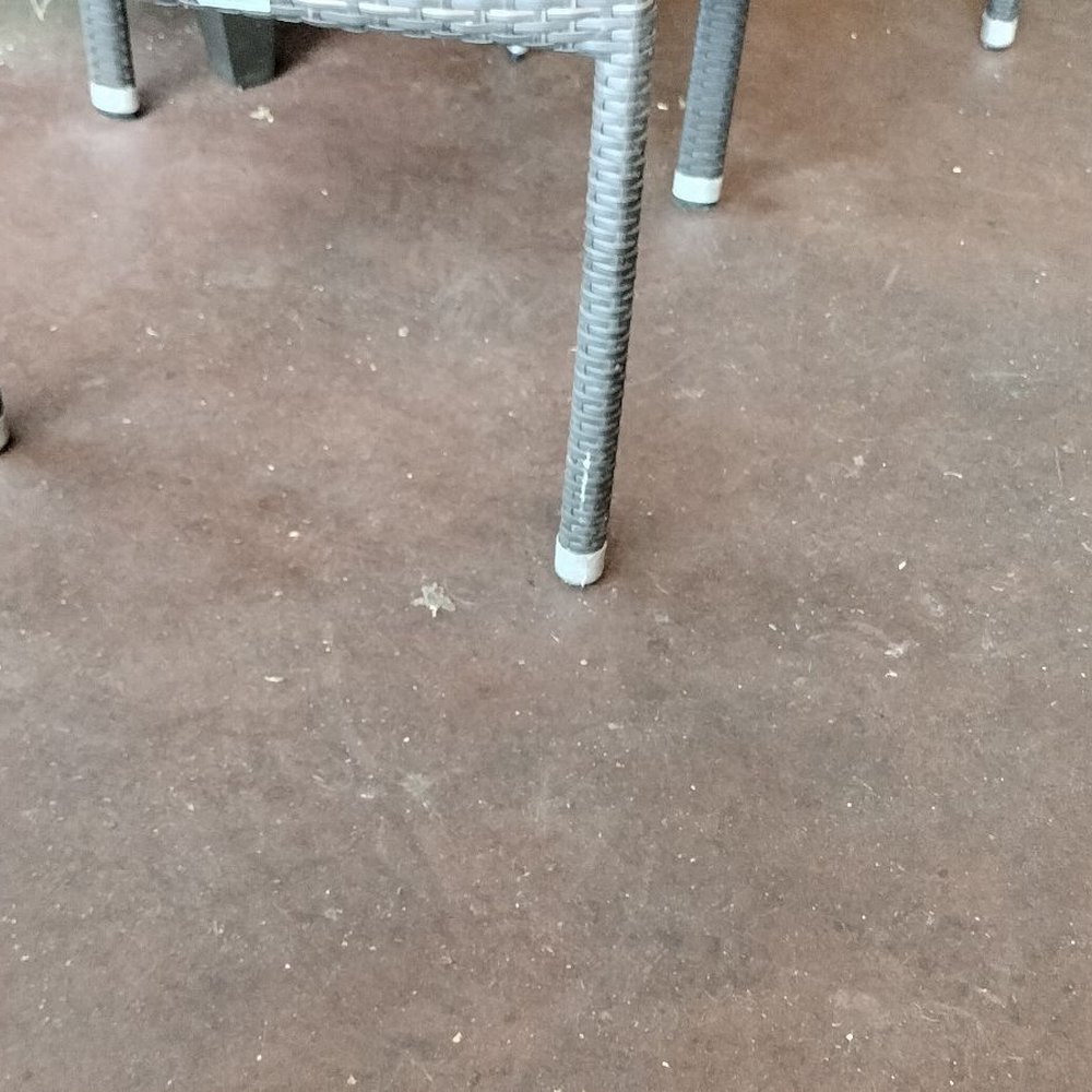 Dirty floor
