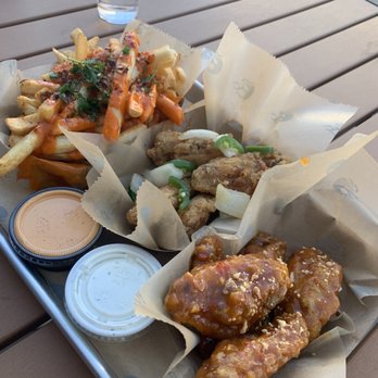 Fire Wings - Fire fries, salt & pepper wings, and peanut butter wings - Chicken Wings Near Me - Brea, California Fire Wings - Fire fries, salt & pepper wings, and peanut butter wings - Chicken Wings Near Me - Brea, California