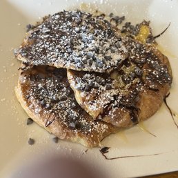 Triple chocolate croissant