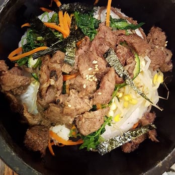 Yechon - up close with the galbi dolsot bibimbap - Korean Near Me - Annandale, Virginia Yechon - up close with the galbi dolsot bibimbap - Korean Near Me - Annandale, Virginia