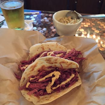 Bierkeller - German tacos with a side of the Spaetzle of the day. - German Near Me - Taylor, Michigan